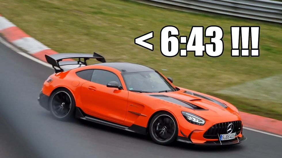 Har Mercedes Amg Gt Black Series Satt Ett Nytt Rekord Pa Nurburgring Motorworld